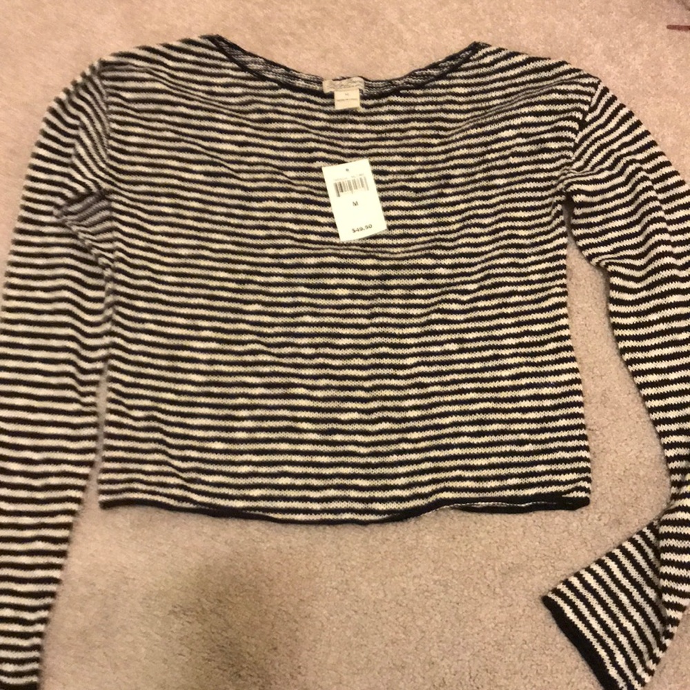 Lucky crop sweater